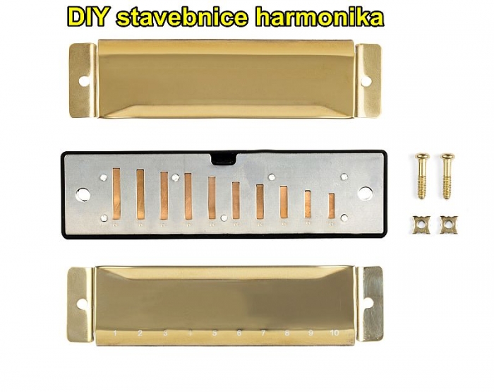 Foukací harmonika DIY stavebnice | dětské hudební nástroje