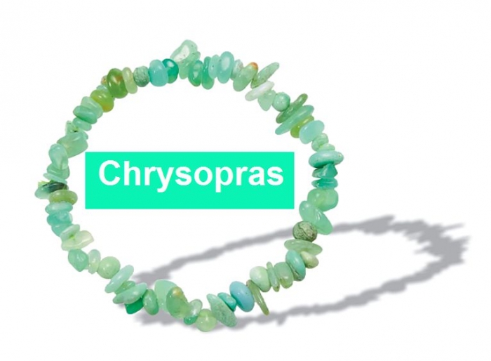 Chrysopras - náramek minerál význam