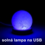 Mini solná lampa usb led