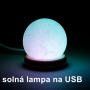 Mini solná lampa usb led dobrá nálada