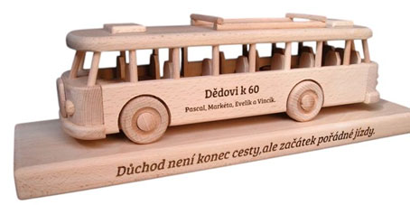 Dárky na míru s gravírováním jména pro řidiče, přátele